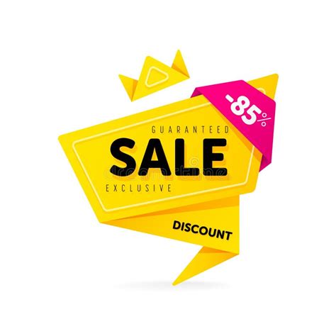 Special Offer Sale Tag Discount Symbol Retail Sticker Stock