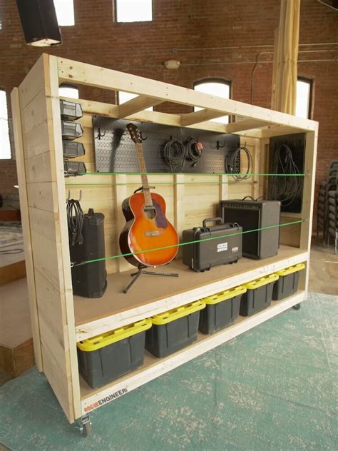 Tight on space in the garage? Portable Garage Storage Shelves » Rogue Engineer