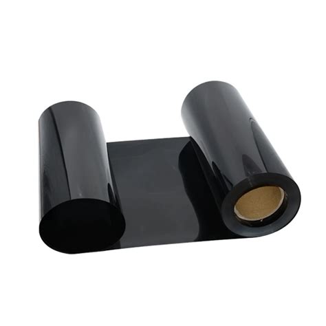 Black Hard Thin Pvc Heat Resistant Plastic Sheet Roll For Thermoforming