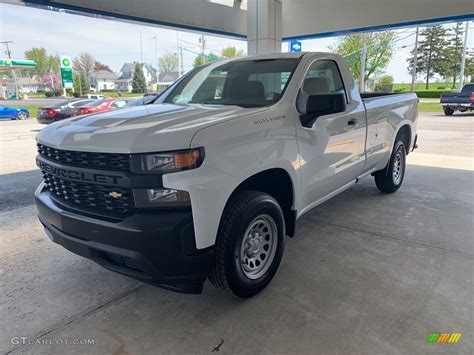 2019 Summit White Chevrolet Silverado 1500 Wt Regular Cab 133269415