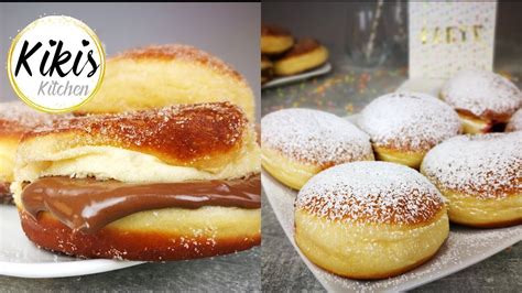 Berliner Kreppel Krapfen gelingsicheres Rezept