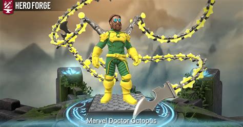 Marvel Doctor Octopus Made With Hero Forge