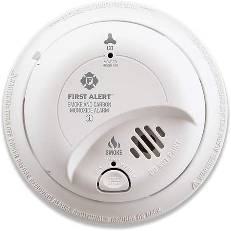 First Alert Hardwired Smoke And Carbon Monoxide Detector With Battery