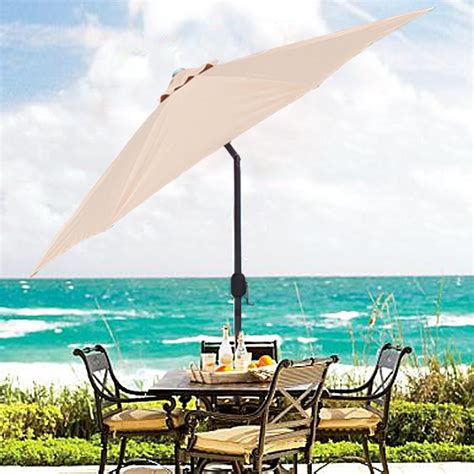 It's perfect for larger outdoor balconies. amazon umbrella $60 | Outdoor patio umbrellas, Patio ...