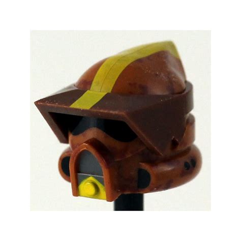 Lego Minifig Star Wars Clone Army Customs Arf Geo Waxer Helmet