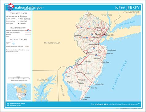 United States Geography For Kids New Jersey
