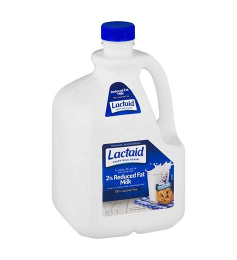 Lactaid 100 Lactose Free 2 Reduced Fat Milk 3 Quarts 96 Fl Oz