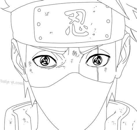 Wefalling Mangekyou Sharingan Kakashi Drawing Color