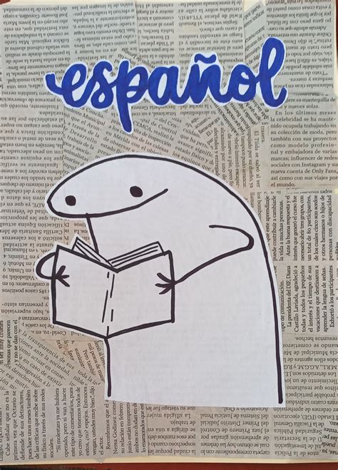 Portada español flork Pegatina de libro Hacer portadas de libros