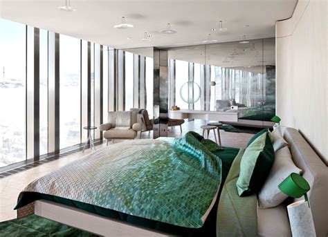 Luxurious One Bedroom Loft Style Space Interiorzine