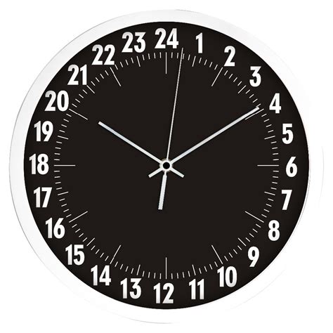 12 hours (am/pm) or 24 hours. 24 Hour Analog Wall Clock,Modern Wall Clocks - Buy 24 Hour ...