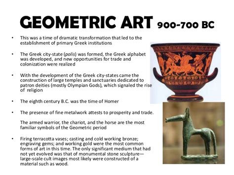 Greek art timeline