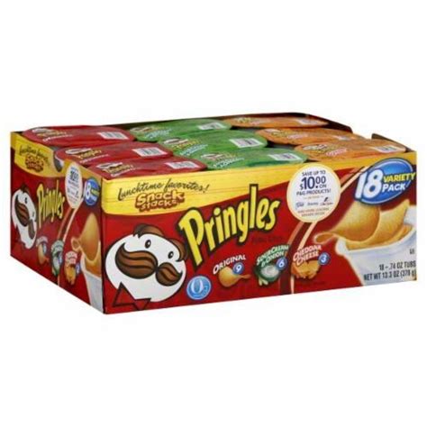 Pringles Snack Stacks Potato Crisps Variety Pack 127 Oz Ralphs