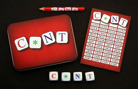 Cnt The Outrageous Swear Word Dice Game Funny Swearing Etsy Uk
