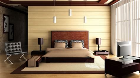 Warm Bedroom 1920 X 1080 Hdtv 1080p Wallpaper