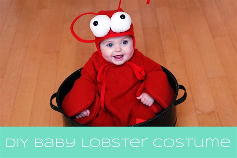 The Happy Plum Diy Baby Lobster Costume