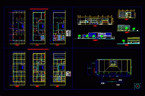 Download free cad block of gym equipment like treadmill, cross… Gym DWG Block for AutoCAD • Designs CAD