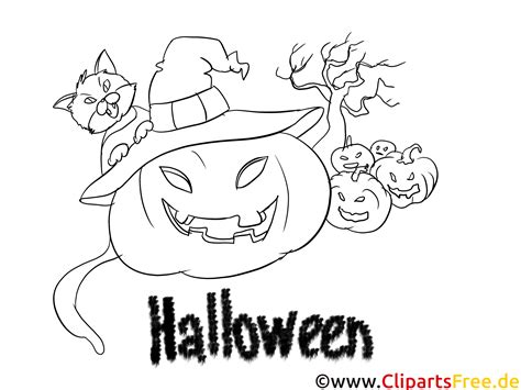 Citrouille illustration – Halloween à imprimer - Halloween coloriages