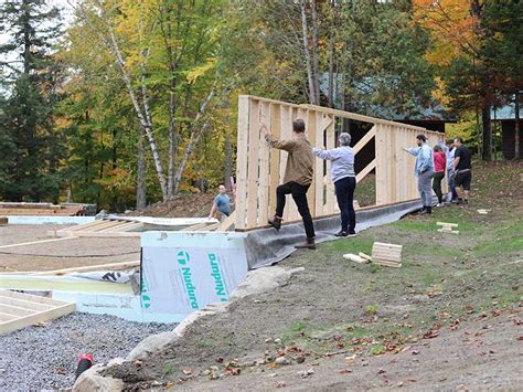 Boys Camp Dining Hall Intervarsity Pioneer Camp Ontario