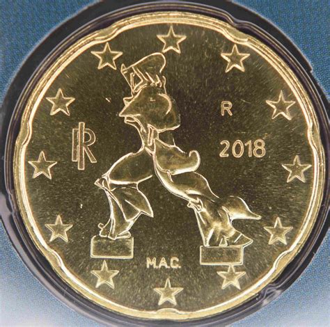 Italy Euro Coins Unc 2018 Value Mintage And Images At Euro Coinstv