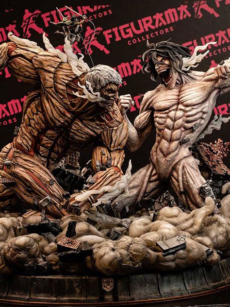Purposely attacking it with bites and marks in hopes that if anyone were to notice them, they'd know you belong to him and him only. Figurama Attack on Titan Eren vs Armored Titan Elite ...
