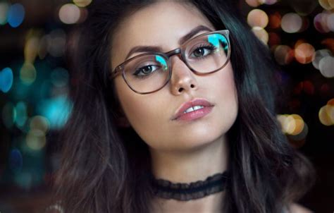 Photos Of Brunettes With Glasses Sexy Brunette Girls Who Wear Glasses