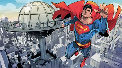 Superman Comic Art Wallpaper