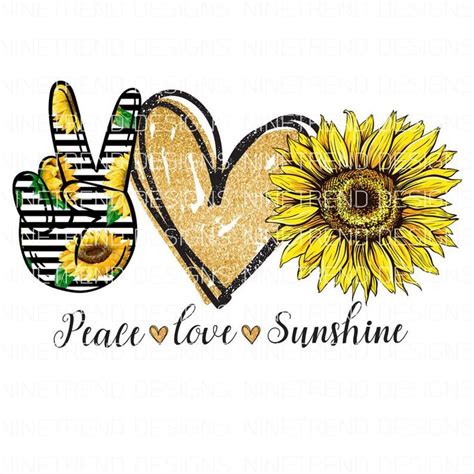 13+ peace love and sunshine svg - Download Free SVG Cut Files