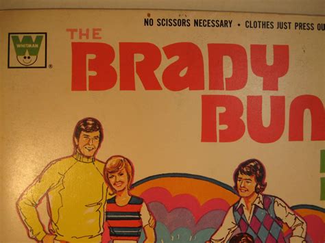 Vintage Brady Bunch Paper Doll Book Whitman 1973 Uncut 1725590487