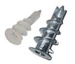 Using drywall anchors is as simple as drilling a pilot hole, then. Service Warehouse: Zip-It Anchors