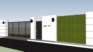 Desain rumah menggunakan google sketchup tulisanlily. 15+ Model Pagar Tembok Minimalis Mewah - PD. Jani Gading ...