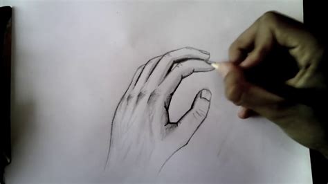 Como Dibujar Una Mano En 3d How To Draw A 3d Hand Youtube