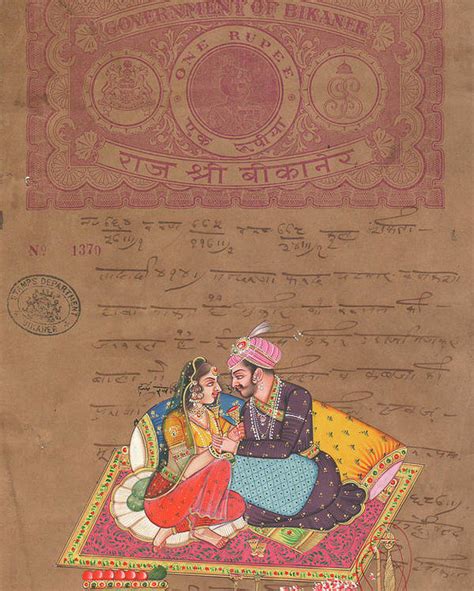 King Of India Mughal Art Of Love Kamsutra Indian Miniature Watercolor