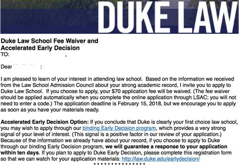 Getting rejected is never easy. Let the 2018 cycle Fee Waiver emails commence! : lawschooladmissions