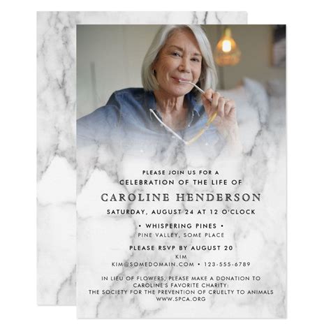 Celebration Of Life Invitations Celebration Of Life Invitations With A Branch Of Pink Blossoms