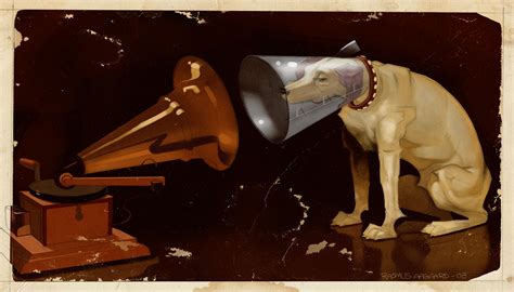 His Masters Voice Original Paintings The Voice