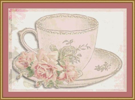 600 x 416 jpeg 86 кб. Tea Cup Cross Stitch Pattern | Cross stitch patterns ...