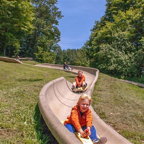 Whiz Down Vermonts Longest Water Slide At This Epic Mountain Park