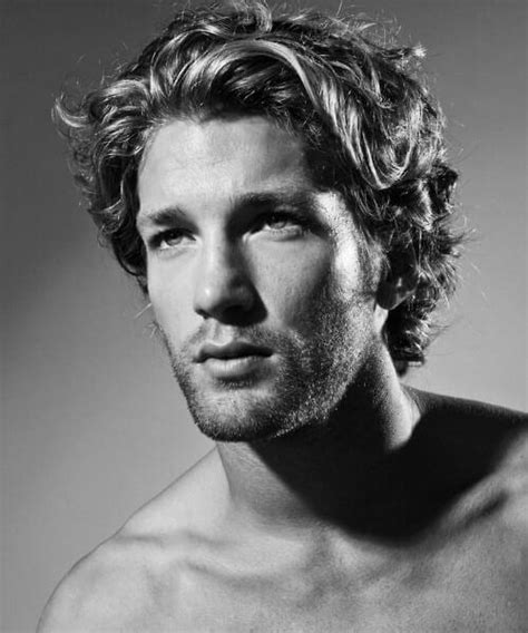 This style keeps the hair long and extra curly. 45 Suave Hairstyles for Men with Wavy Hair to Try Out ...