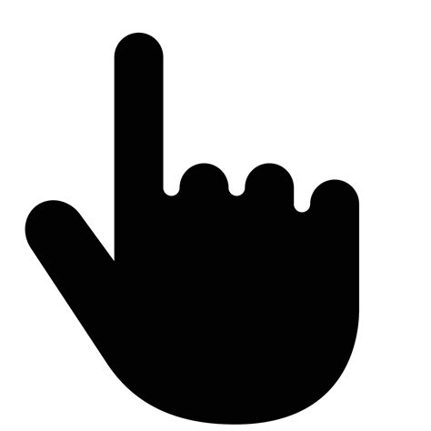 Hand Cursor Icon 381099 Free Icons Library