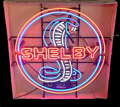 No Reserve Custom Shelby Cobra Neon Sign