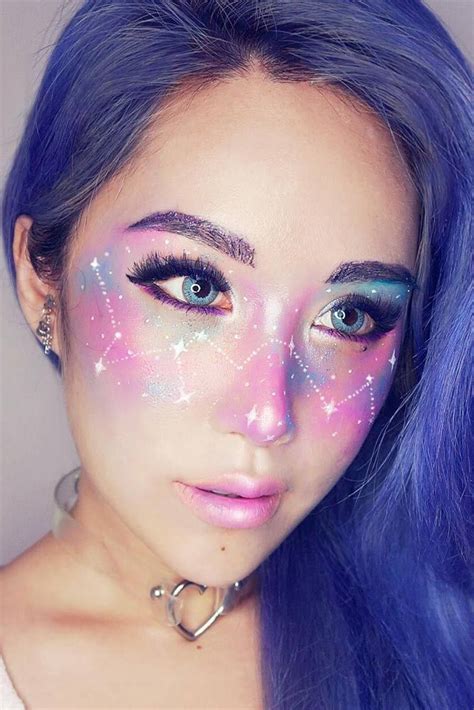 See more ideas about creative makeup, makeup, fantasy makeup. 21 Galaxy Makeup Looks - Creative Makeup Ideas For ...