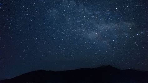 Starry Sky Night Space Stars 4k