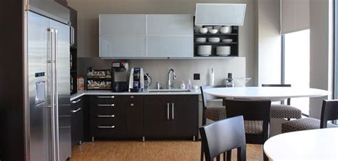 Idaho's kitchen, bath, home & office cabinetry expert. modern cabinetry contemporary office kitchen | Break room ...
