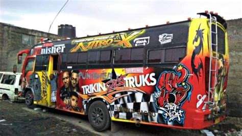 Most Pimped Hottest And Finest Matatus In Nairobi
