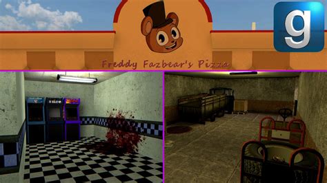 Gmod Fnaf Review Brand New Custom Freddy Fazbears Pizza Day Map 2