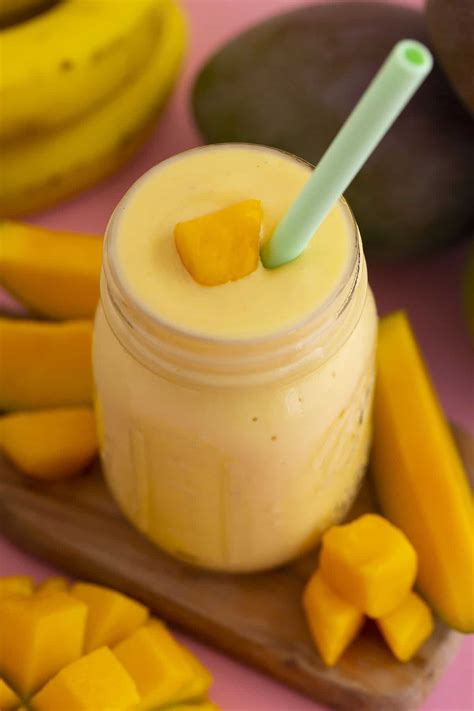 Mango Banana Smoothie Recipe Mind Over Munch