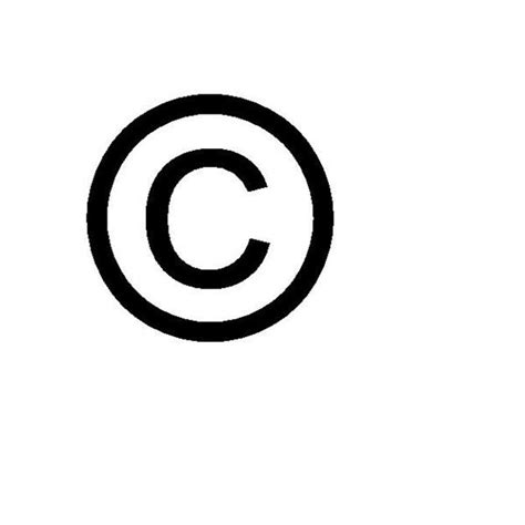 Copyright Symbol Copyright Symbol Symbols Copyright