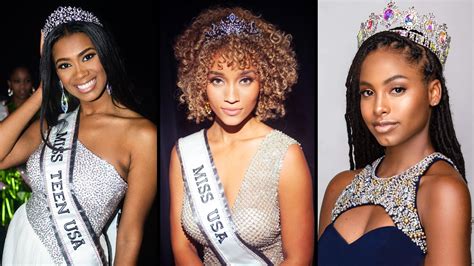 Black Women Make History Again Winning All 3 Major US Beauty Pageant