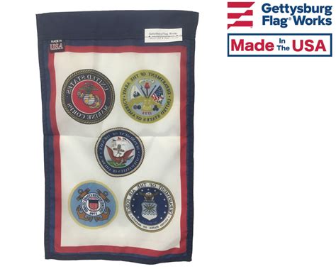 Us Armed Forces 5 Branches Garden Flag Armed Forces Flags